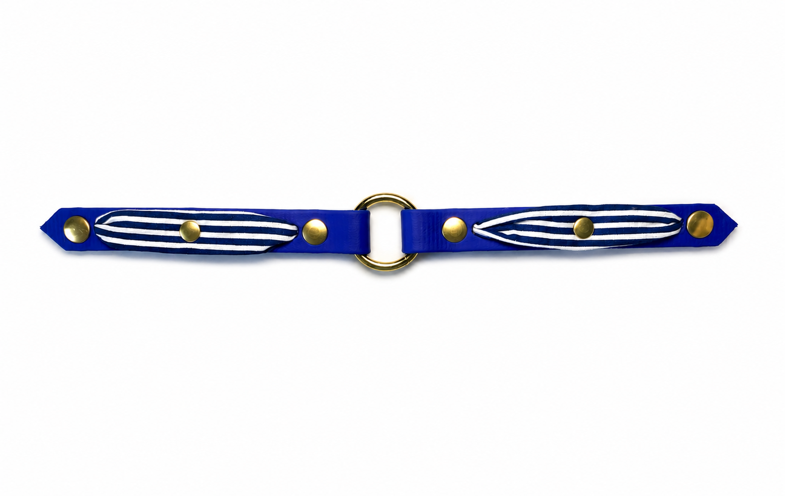 Porte-médaille clipit - Capitaine - bleu électrique