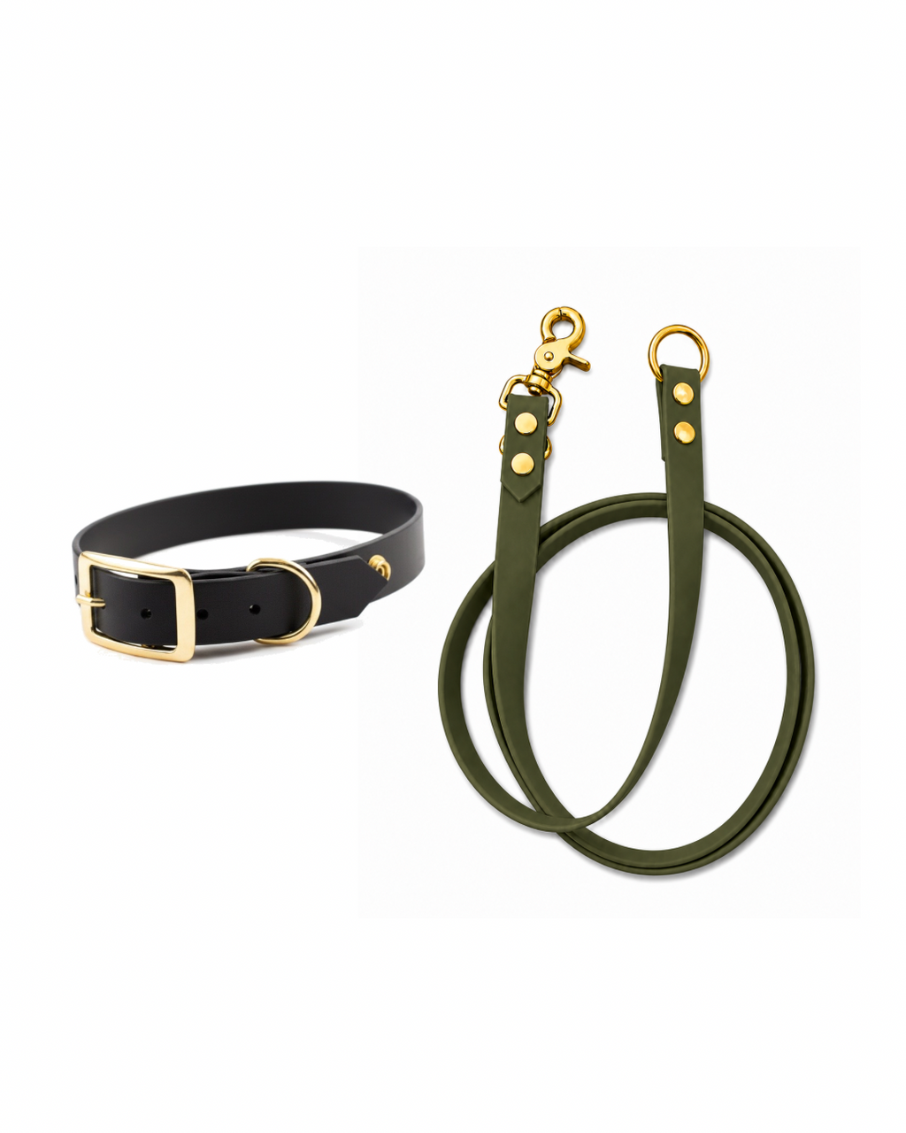 Set l’essentiel - Laisse kaki