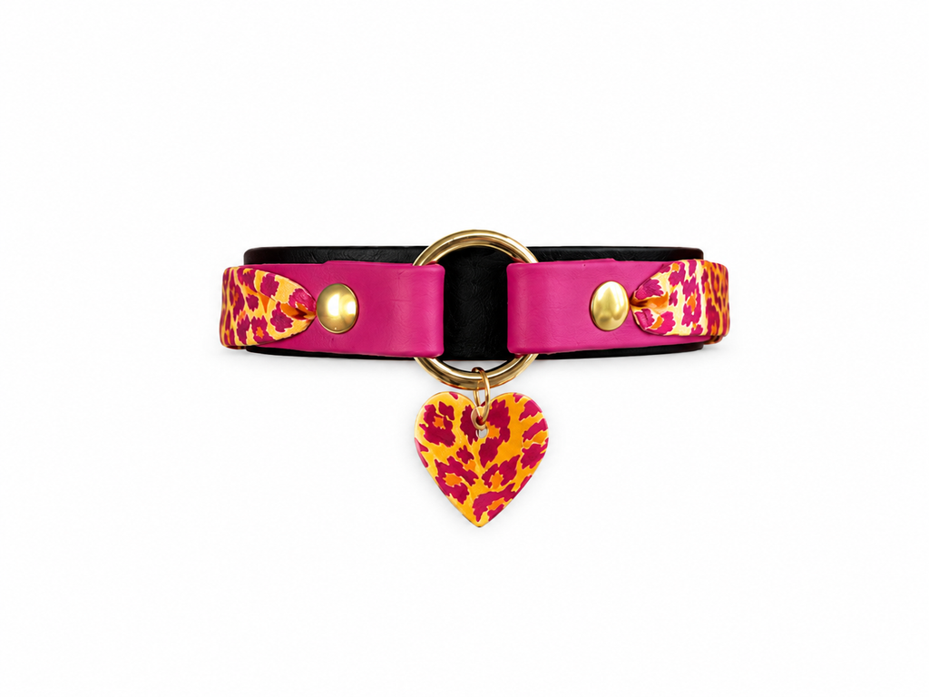 Set éphémère - Pink Sauvage - Porte médaille et médaille