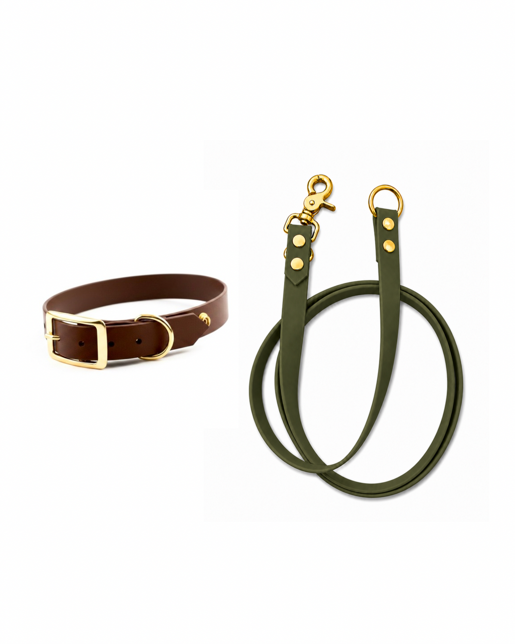 Set l’essentiel - Laisse kaki