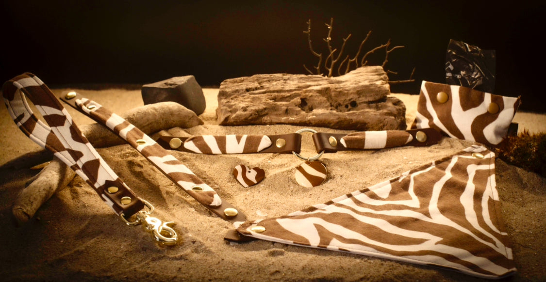 Bandana clipit - Safari Chic