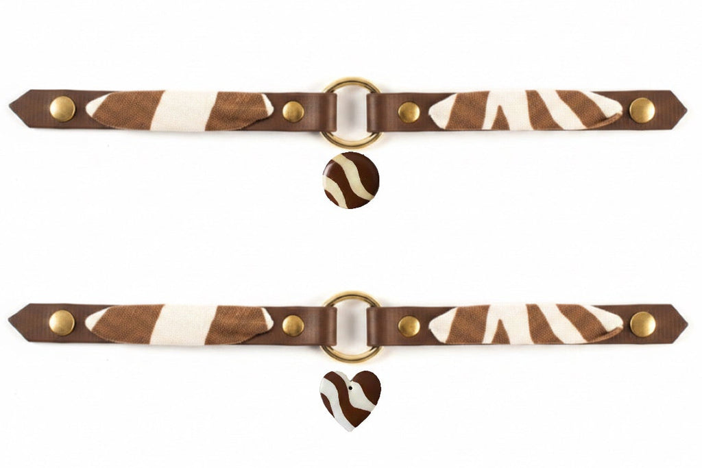 Porte-médaille clipit - Safari chic