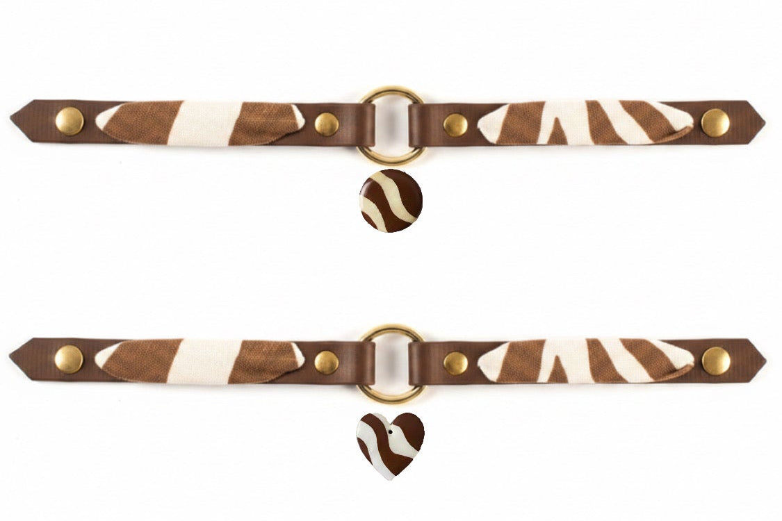Porte-médaille clipit - Safari chic